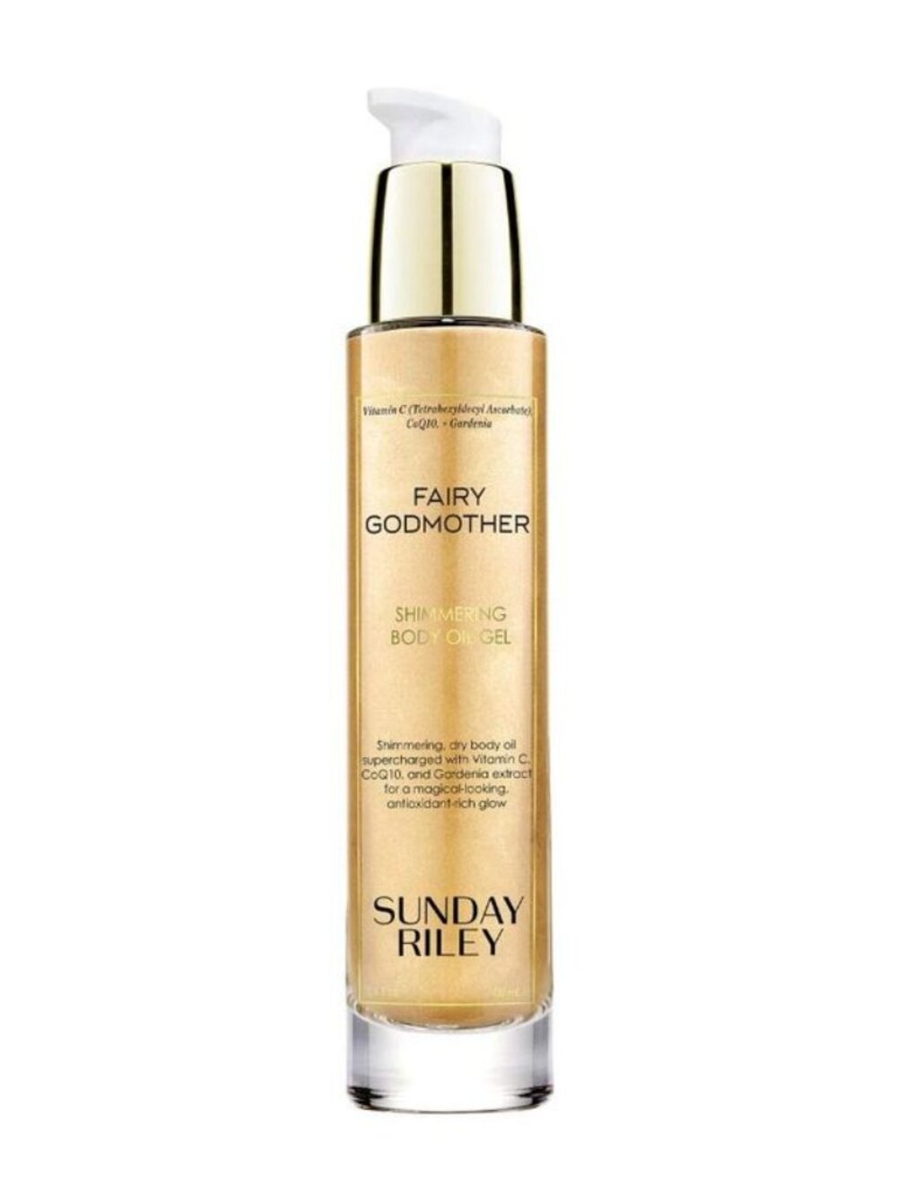 Sunday Riley Fairy Godmother Shimmering Body Oil Gel 3.4 oz